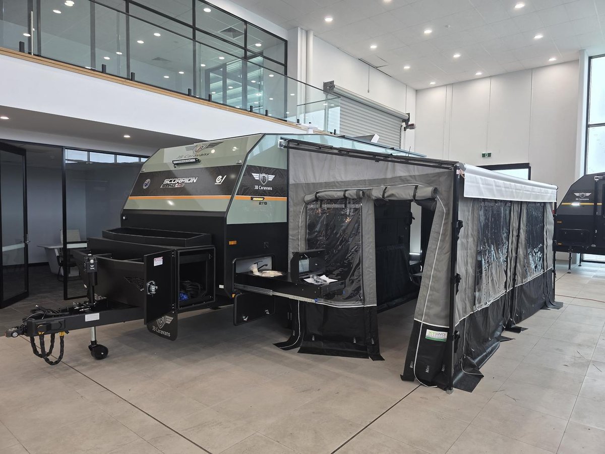 2025 Jb Caravans Scorpion Sting Air 21 6 Rd Club 2025 JB Caravans Scorpion Sting AIR 21'6 RD Club