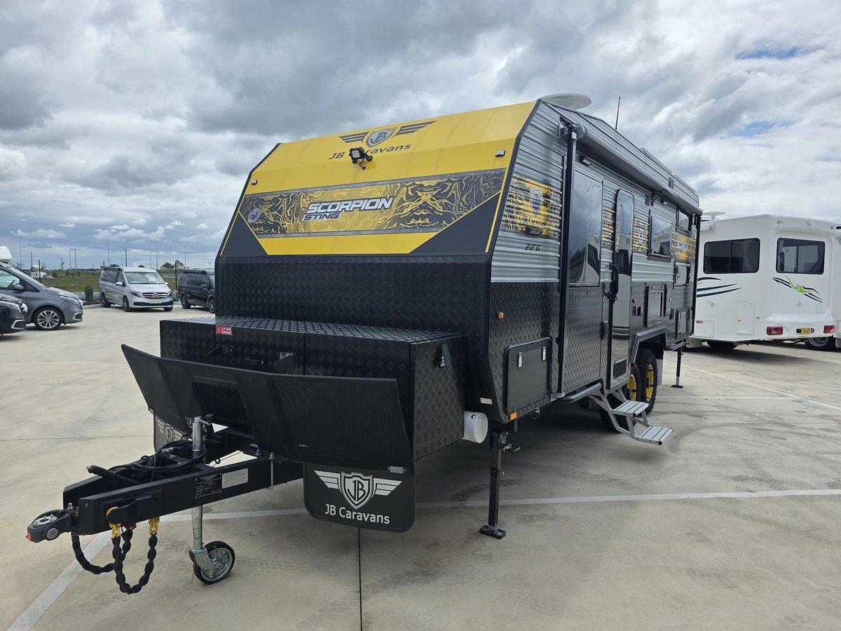 2024 Jb Caravans Scorpion Sting 22 6 Fd Family 2024 JB Caravans Scorpion Sting 22'6 FD Family